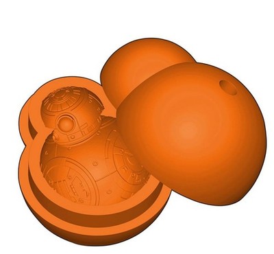 Star Wars BB-8 Silikon 3D Form - Eiswürfel - Backform - Muffinform