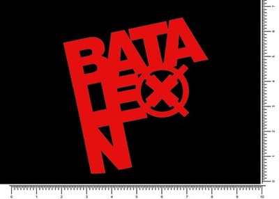 Bataleon Marked Snowboard Outdoor Die Cut Sticker Decal 6.2'' x 5.8'' Neon