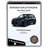 Cupra Ateca Kb (20>) Kraftstoffversorgung Benzinmotor Reparaturleitfaden E-Book