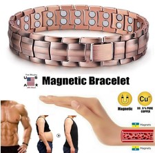 Arthritis Therapy Pure Copper Magnetic Bracelet Weight Loss Bangles Health Care