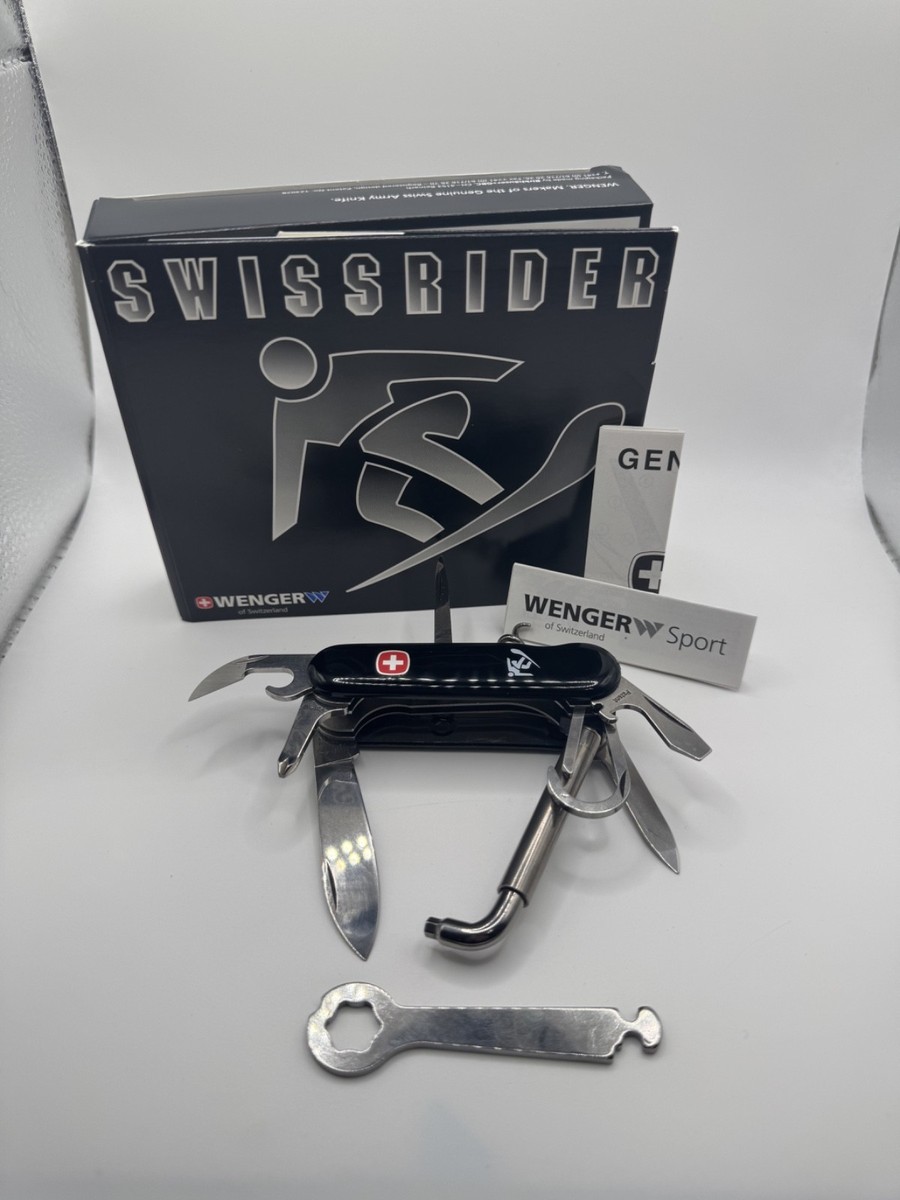 Wenger SwissRider Snowboard Knife 16957 NEW in box w/Music CD Rare