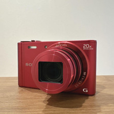 SONY Cyber Shot DSC-WX300 Red Digital Camera