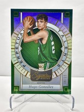 2025-26 Panini Signature Series Hugo Gonzalez RC Green /15 SSP SICK COLOR MATCH!