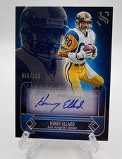 2025 Panini Silhouette Football HENRY ELLARD AUTO 68/99 Los Angeles Rams