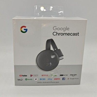 Google Chromecast 3rd Gen GA00439 US Streaming Media Player   NEW Sealed