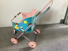 Vintage 50&rsquo;s Art Doll Stroller by J.Chein