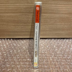 Street Fighter III W Impact New Sealed Dreamcast Japan CAPCOM T-1211M NTSC-J