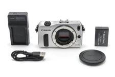 【N MINT+++】Canon EOS M 18.0MP Mirrorless Digital Camera Body Silver