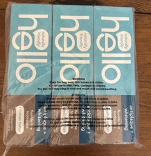 Hello Antiplaque Toothpaste, Fluoride-Free, Whitening, Peppermint, 4.7oz, 3 Pack