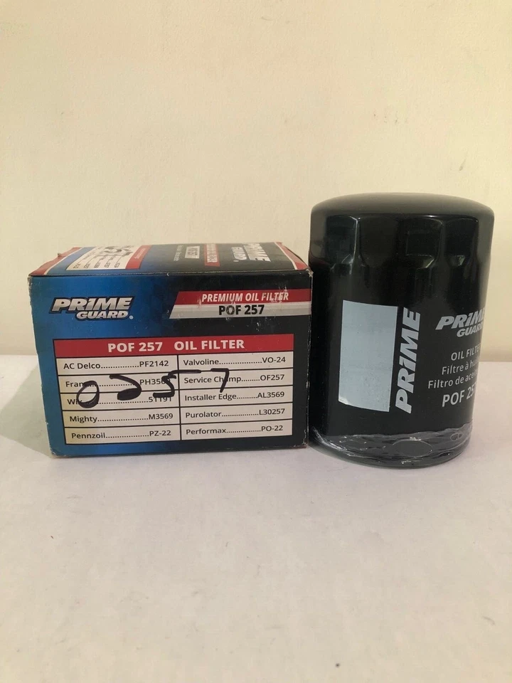 Filtro de aceite de motor Prime Guard POF257 se adapta a VW Jetta Passat Golf Rabbit seleccionado Foto 2 de 4
