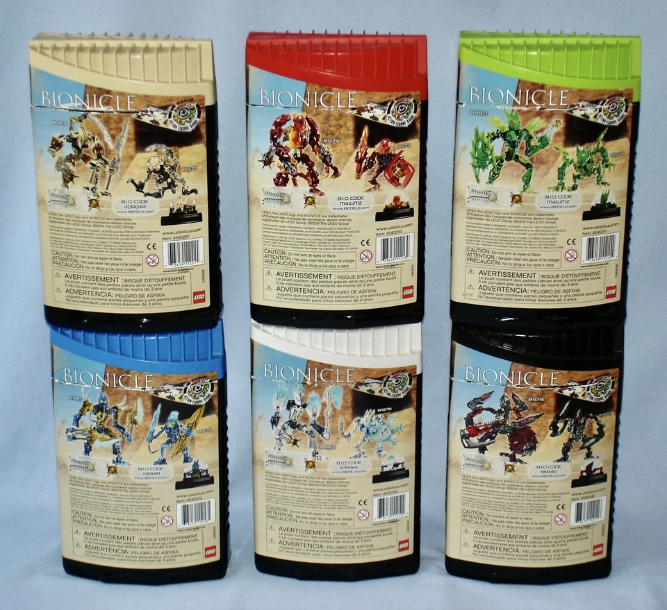 Lego Bionicle GLATORIAN (8978-8983) Bara Magna - в комплекте со всем оружием - Изображение 4 из 4