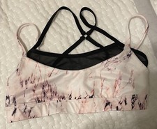 Jo - Jax Black and White Print Sport Bra in Adult Size Small 2-4 