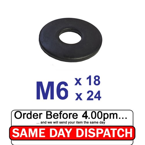 SCHWARZ Penny Unterlegscheiben Edelstahl Kotflügel Reparatur M3 M4 M5 M6 M8 M10 - Bild 29 von 38