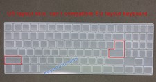 Keyboard Silicone Skin Cover Protector for IBM Lenovo R720 Y520 R720-15IKB