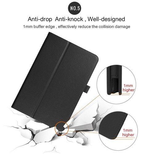 Smart Folio PU Case Cover For Samsung Galaxy Tab A 8inch T350/T550/T290/T380 - Picture 8 of 23