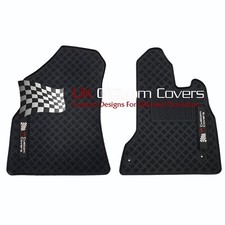 Citroen Berlingo -2016 Front Cab Heavy Duty Rubber Floor Mats - Black 518