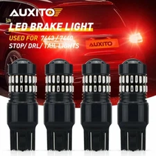 4Pcs 7443 7440 Red LED Brake Tail Light Parking Turn Signal Light Bulbs Bright