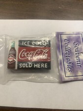 Coca-Cola  Refrigerator Magnet " ICE COLD COCA COLA SOLD HERE" NEW 1999