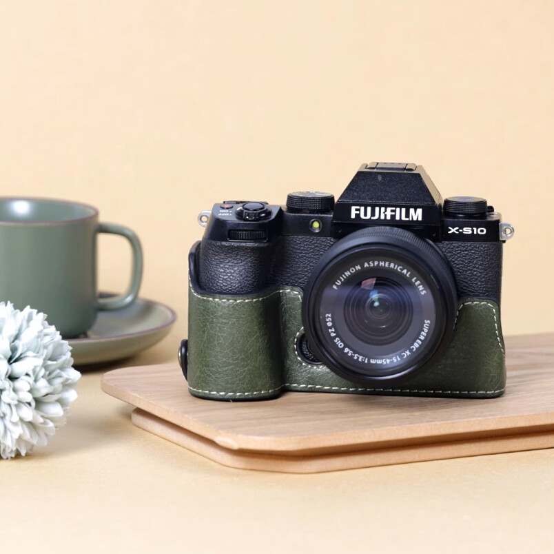 Pu Leather Case Fujifilm Xt200 Bag Camera Bag PU Leather Half Body