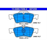 Ate BremsbeläGe 13.0460-7259.2 BremsklöTze FüR Mercedes E-Klasse T-Model S212