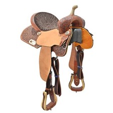 New 14.5" Billy Cook Barrel Racing Saddle Code: 10-1517-14.5