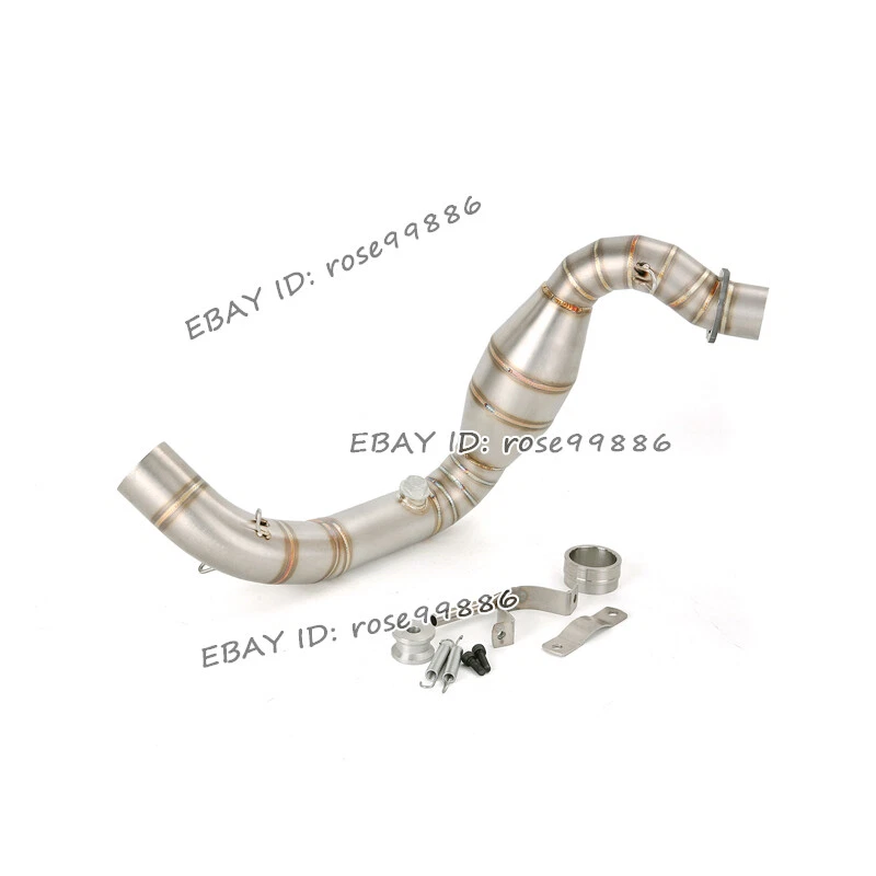 Tubo de escape de enlace delantero para BMW G310GS G310R 2016-2025 deslizamiento de conexión de motocicleta Foto 3 de 4