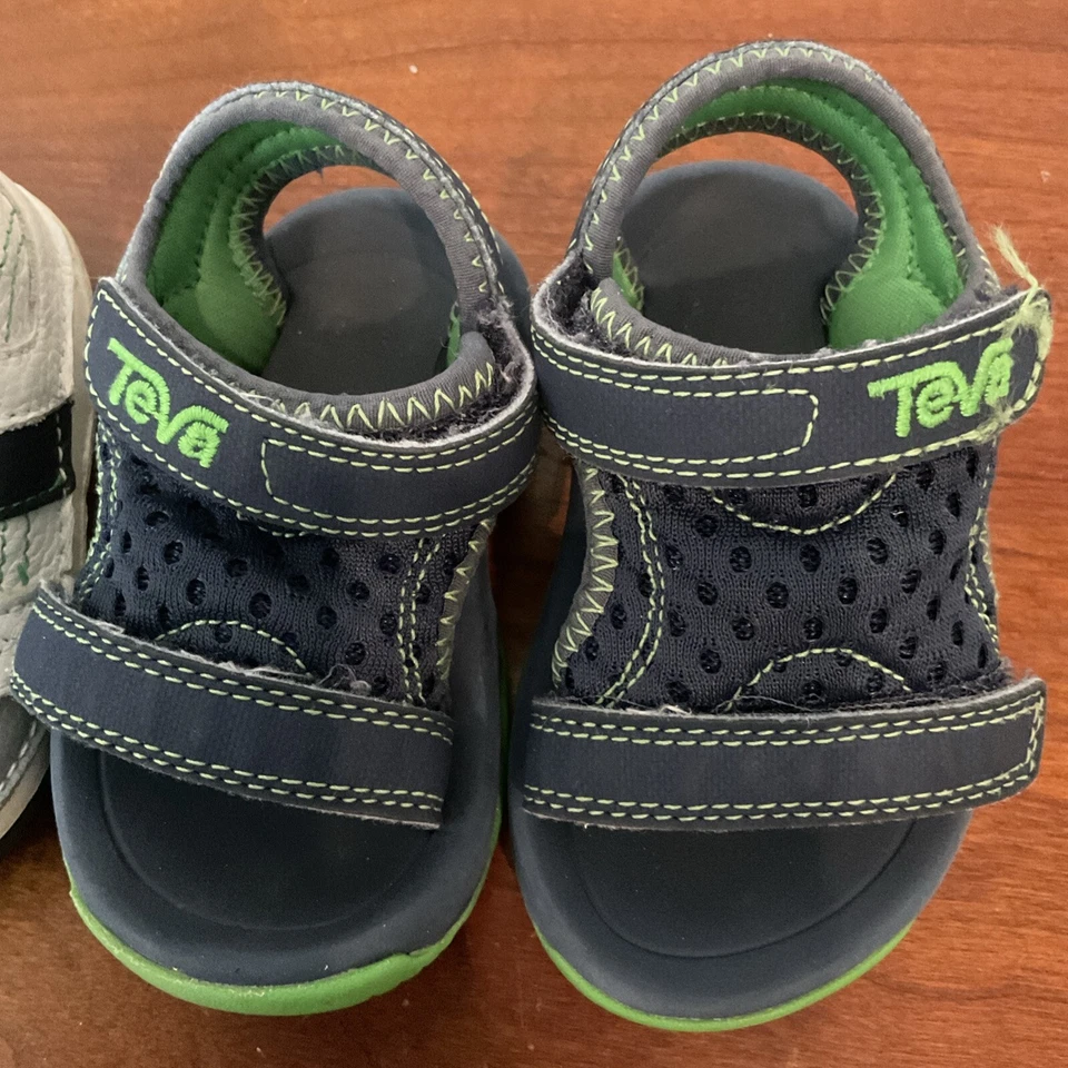 Stride Rite Teva Bebé Niño Zapato Zapatilla Sandalia Lote Artie 3.5W Foto 3 de 4