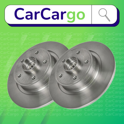 Premium Solid Rear Brake Discs Renault Laguna 2.0 16V 2002-2007 274 mm
