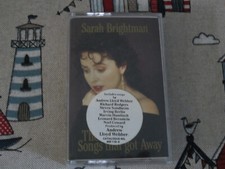 SARAH BRIGHTMAN THE SONGS THAT GOT AWAY 1989 POLYDOR AUDIO CASSETTE ALBUM