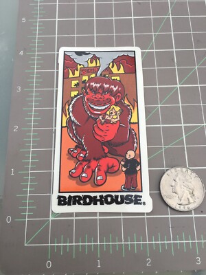2003 Rare Vintage Birdhouse Skateboard Sticker Jeremy Klein Hamptons Rampage