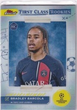 Topps Finest Champions League 2024 No FR-9 Bradley Barcola Class Rookies