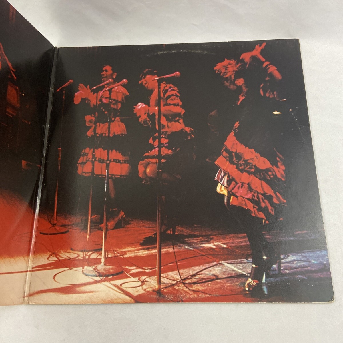 THE POINTER SISTERS LIVE AT THE OPERA HOUSE 2LP OG '74 BLUE THUMB