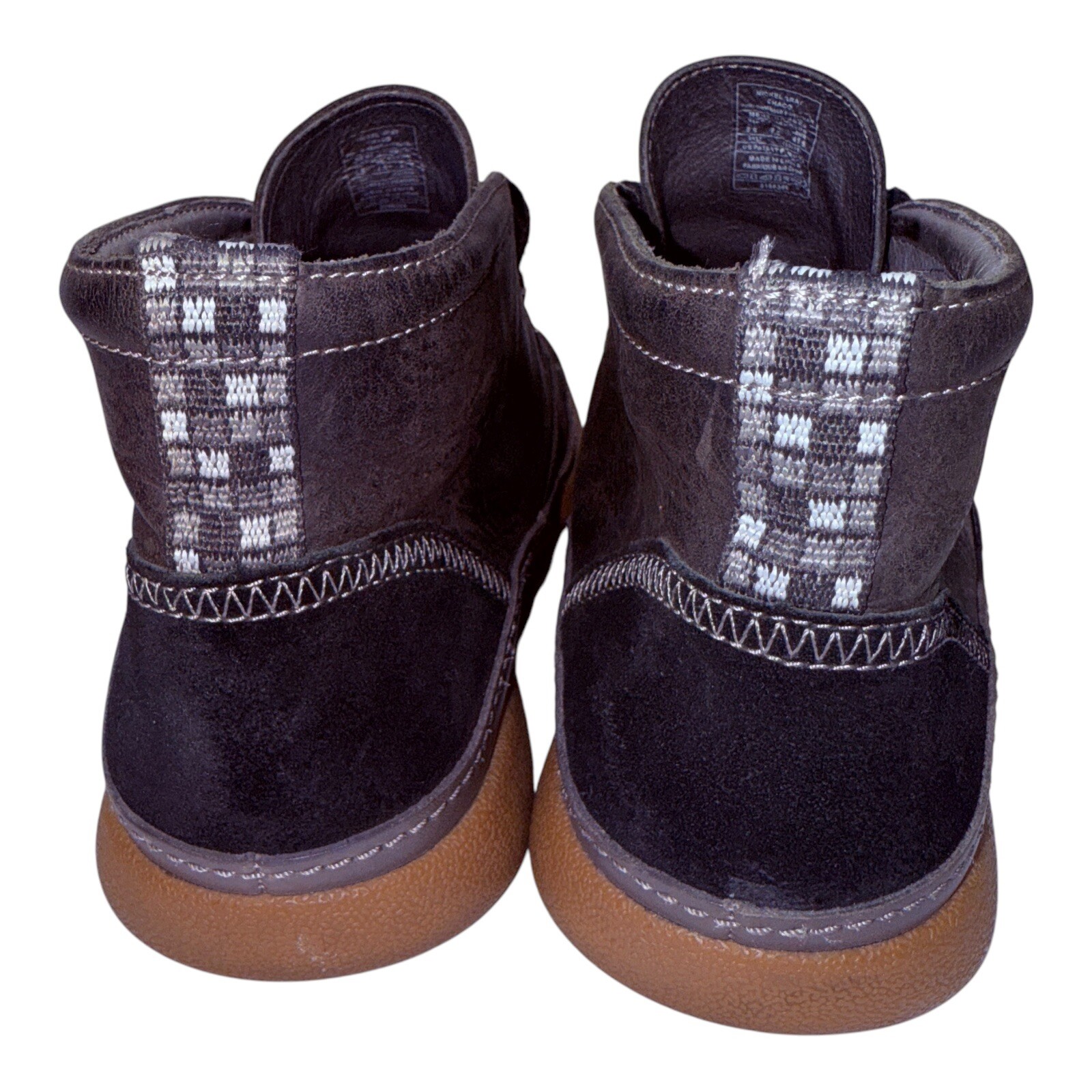 Chaco Montrose Gray Leather Java Chukka Boots Men… - image 4