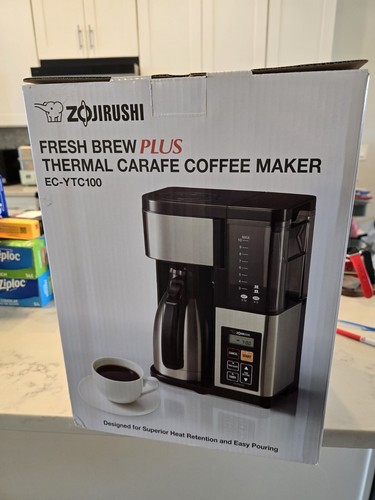 Zojirushi EC-YTC100XB 10-Cup Coffee Maker (Stainless Steel/Black)