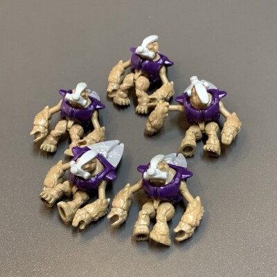 Lot 5 Grunt Halo Mega Bloks Construx Covenant Action Figure Minifigure Toy #2