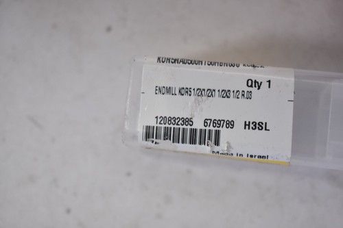 Kennametal KOR5 Solid Carbide End Mill Dynamic Mill 5 Flute 3 x D Weldon Shank - Picture 6 of 6