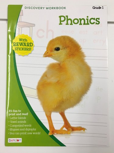 3 United States Dinosaur & Phonics Workbooks Teacher Supply Resources Grade K-2 - Picture 4 of 4