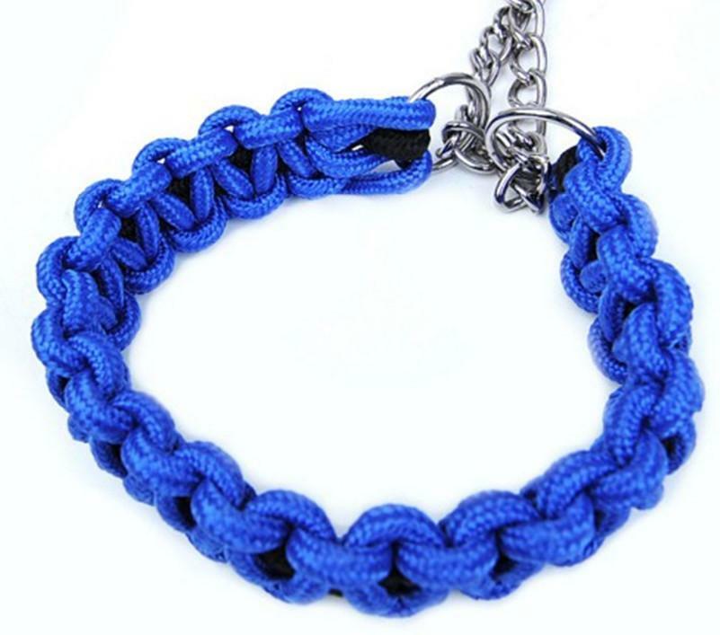 Braided Dog Leash Rope Walking Training Pet Dog Collar Leash For Big