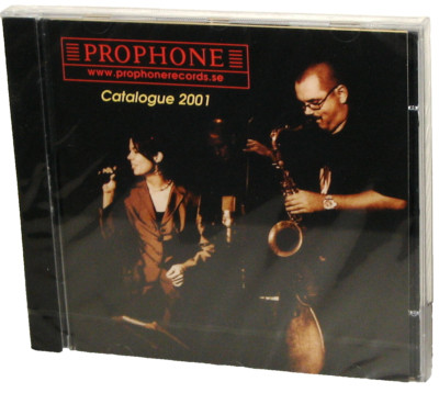 PROPHONE CD PCD-060: JAZZ SAMPLER 2001, Various Artists - 2001 SWEDEN OOP SEALED