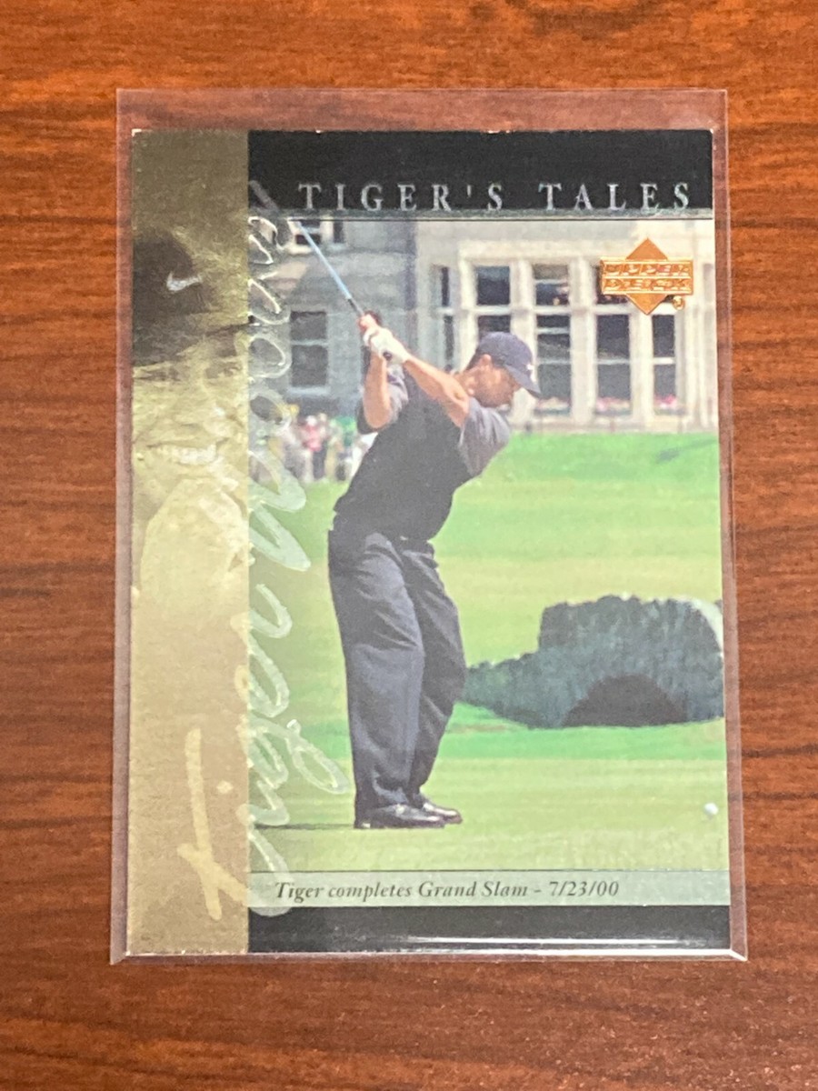 TIGER WOODS 2001 UPPER DECK TIGERS TALES CARD #TT26 | eBay