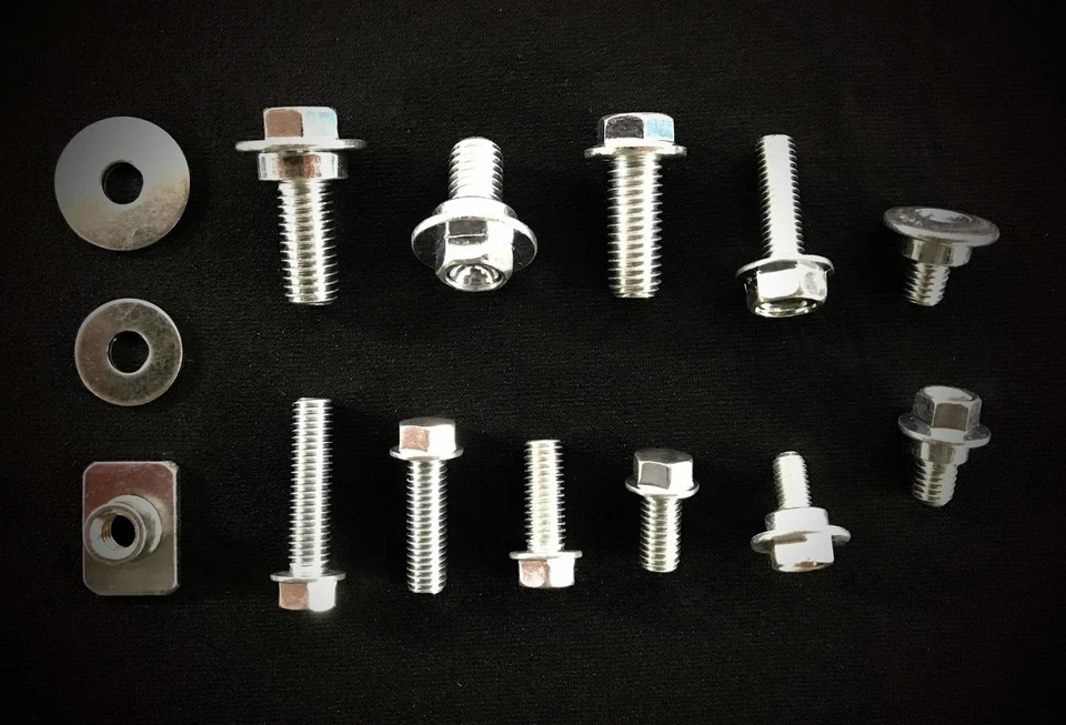 KIT DE PERNOS HONDA 70 piezas CRF 50 60 80 85 125 150 250 450 480 500 reparación carrocería asiento Foto 3 de 3