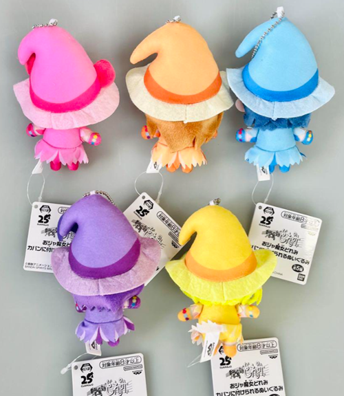 Magikal Doremi Ojamajo Doremi Plush Mascot Key Chain set Full set