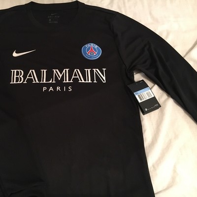 balmain x psg long sleeve