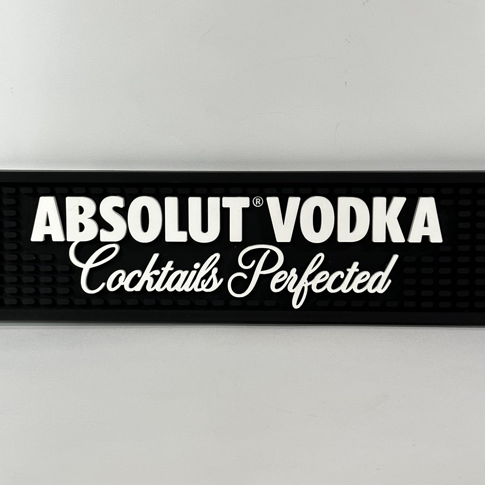 Absolut Vodka Cocktails Perfected Rubber Bar Runner Rail Mat eBay