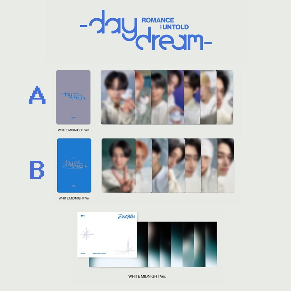 ENHYPEN x ROMANCE: UNTOLD daydream WHITE MIDNIGHT ALB ENHYPEN x ROMANCE: UNTOLD daydream WHITE MIDNIGHT ALB