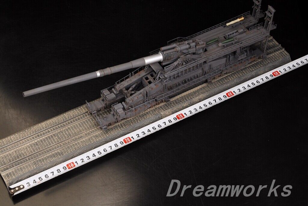 1/350 Scale Schwerer Gustav 80cm Railroad Gun (DUUFX6UKH) by wachapman