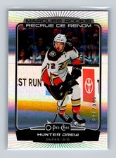 2022-23 O-Pee-Chee - Marquee Rookie #585 Hunter Drew (RC) Rainbow /350