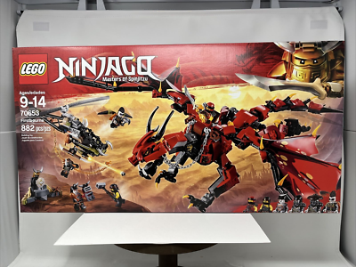 LEGO Ninjago Firstbourne (70653) Red Dragon Cole Kai Helicopter