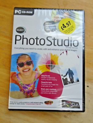 Select Photo Studio (Second Edition) - Serif - PC CD-ROM - Neu & Versiegelt