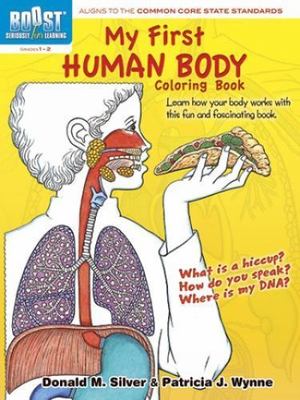BOOST My First Human Body Coloring Book- paperback, 0486494101, Patricia J Wynne